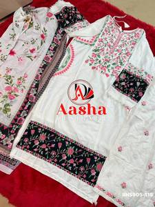 Diseño Moderno, la Mejor Tela de Rayón con Colección de Plazzo-Kurta y Dupatta Bordados a Precio de Mayoreo, Moda Femenina - Product Image 5