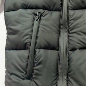 Chaqueta Acolchada de Invierno para Hombre, Informal, de Lona Transpirable con Revestimiento, con Capucha Desmontable, Manga Larga, Cierre Frontal con Logotipo, 100% - Product Image 5