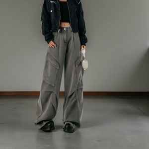 Jean droit coupe classique pour femme en denim écologique respirant avec tissu à mémoire de forme, nœuds, dentelle et volants – Style streetwear tendance - Product Image 1