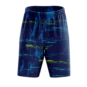 Shorts de sport personnalisés pour hommes, séchage rapide, respirants, avec logo sur mesure, poches à cordon, pour la gym et le basketball, vente en gros - Product Image 4