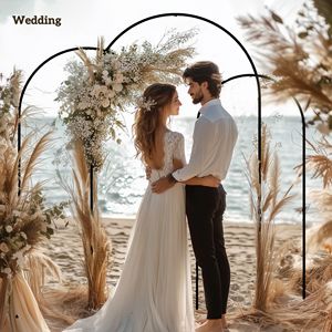 Soft Metal Arch <b>Backdrop</b> Stand Set 3 7/6.5/6 ft Wedding Frame Balloon Arch for Birthday <b>Parties</b> and Bridal Shows - Product Image 6