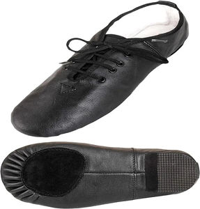 Chaussures de claquettes classiques noires toutes tailles pour hommes, chaussures de danse irlandaise rigides en cuir véritable à 100 %, vente en gros - Product Image 1