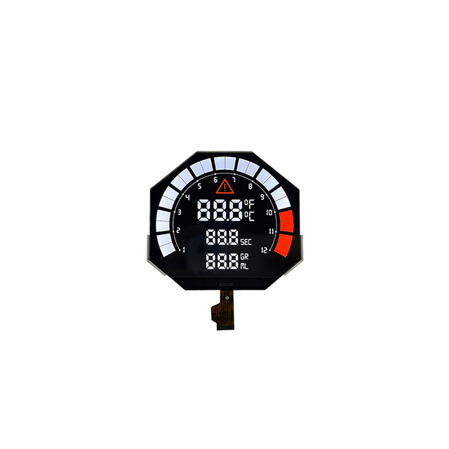 High Contrast VA Negative Transmissive Segment LCD Display Module