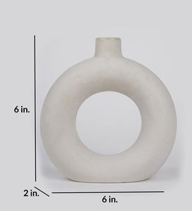 Jarrón minimalista Art Deco, regalo de graduación, jarrón de cerámica, forma irregular, cerámica mate, juego de jarrones de cerámica ecológicos - Product Image 2
