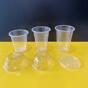 ตัวอย่างฟรี ราคาโรงงานถูก แก้ว PP ใส 220/300/400/500/700 มล. แก้วน้ำแบบใช้แล้วทิ้ง ปรับแต่งโลโก้ได้ - Product Image 3