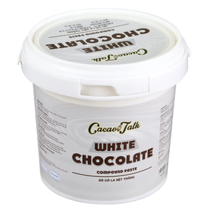 Meilleure Vente Exportation Gros Fabrication OEM/ODM Pâte Liquide de Chocolat Blanc HALAL pour Biscuits et Pâtisseries Chocolatées - Product Image 1