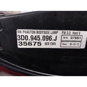 Conjunto de Luz Trasera LED Usada 2013 V6 3.0 TDI Lado Derecho OEM 3D0945096J - Product Image 6