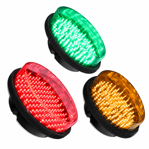Fabricant de feux de signalisation à lentilles Cobweb RYG à 1 aspect de 200 mm pour trafic intensif - Product Image 1