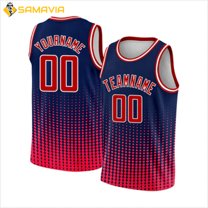 Maillot de basket-ball de qualité supérieure, léger, respirant, séchage rapide, impression de logo personnalisée, taille plus, 100% polyester, vente en gros - Product Image 1