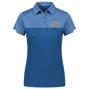 Custom Sigma Gamma Rho Legend <b>Polo</b> Shirt <b>Women's</b> Greek Sorority Embroidered Short Sleeve Casual Sports <b>Polo</b> <b>Top</b> Wholesale - Product Image 2