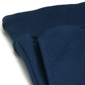 Shorts Bermuda pour homme à blocs de couleur avec cordon de serrage à la taille et bande latérale, style décontracté, bordure bleue et blanche - Product Image 6