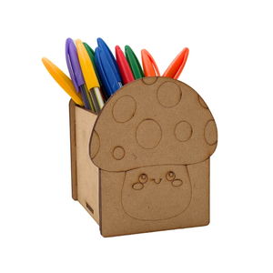 MDF Pen Holder Cup <b>Car</b> Designer Organizer <b>Table</b> Ware Holder Custom Size Good Polished Office <b>Table</b> Pen Holder - Product Image 6