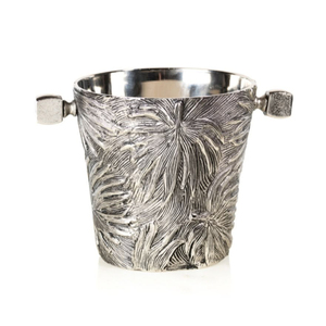 Seau à glace rond en acier inoxydable avec deux poignées, design élégant, résistant à la rouille, refroidisseur de boissons pour fête, porte-bouteille de vin - Product Image 5