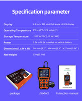 Nuevo Escáner OBD2 YM529, Herramienta de Diagnóstico Profesional para Automóviles, Lector de Códigos de Error del Motor, Transmisión de Datos en Tiempo Real, Escáner de Vehículos