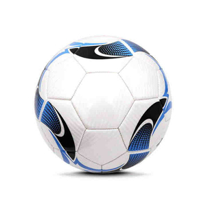 Balón de fútbol de PU blanco y rojo con estampado por sublimación, balón deportivo para todas las estaciones, entrenamiento al aire libre, balón de fútbol, balón de fútbol atlético - Product Image 2