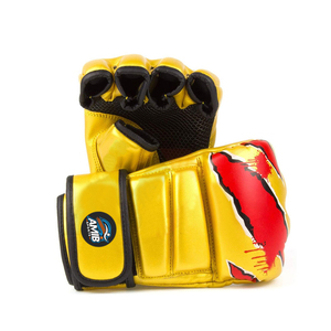Guantes de MMA de Cuero de Primera Calidad del Mejor Proveedor, con Absorción de Humedad, Cierre de Gancho y Bucle, Personalizables, Unisex, para Entrenamiento de Boxeo - Product Image 3