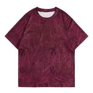 T-shirt oversize en coton 100% lavé, imprimé camouflage, best-seller, 230g - Product Image 3