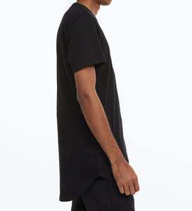 Camisetas Oversize de Hip Hop a la Moda para Hombre, Clásicas de Algodón, Manga Corta, Cuello Redondo, Algodón Grueso de 350g - Product Image 2