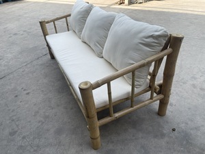 Chaise en bambou de haute qualité, style bohème, chaise longue naturelle, chaise de salle à manger, chaise de jardin pour plage et resort, fabriquée au Vietnam par King Craft VIet - Product Image 2