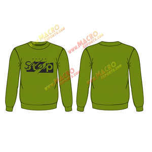 Pull-over décontracté de haute qualité à manches longues personnalisé nouveau design pour hommes, veste polaire avec logo imprimé - Product Image 4