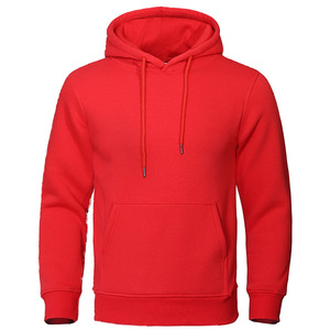 Sudadera con Capucha de Algodón Velour de Primera Calidad para Hombre, con Cierre de Media Cremallera, Talla Grande, para Invierno - Product Image 6