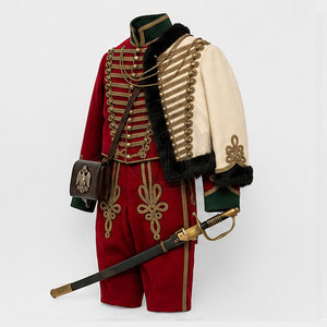Uniforme de dragonneur sur mesure, respirant, léger, écologique, personnalisable, avec coutures détaillées et design durable pour musée - Product Image 4