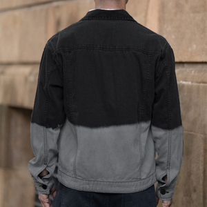 OEM <b>Mens</b> <b>Denim</b> Jean <b>Jacket</b> Casual Outwear Fall <b>Jacket</b> <b>Denim</b> Button up Coat Oversize <b>Denim</b> <b>Jacket</b> for <b>Men</b> acidwash fashion casual - Product Image 2