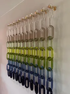 Eslabones de Cadena Decorativos de Resina para Colgar en la Pared, Cadena Decorativa de Resina para Decoración del Hogar a Precio Accesible - Product Image 5