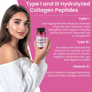 קולגן אורגני פרמיה תוספת <span class=keywords><strong>250</strong></span> טבליות שיער עור ציפורניים מפרקי תמיכה פרטי תווית oem אום - Product Image 3