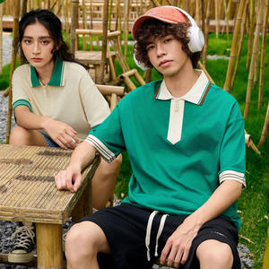 Camiseta de Manga Corta de Alta Calidad de 240 Gramos, Cuello Polo, Nueva Colección de Verano, Fabricantes de Ropa Personalizada - Product Image 3