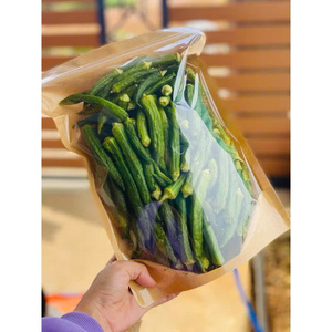 Chips de Okra Crujientes Secos a Granel, Alta Calidad, 100% Natural, Saborizado, Procesado por Congelación, Estándar de Exportación de Vietnam, Snack de Fruta Crujiente - Product Image 1
