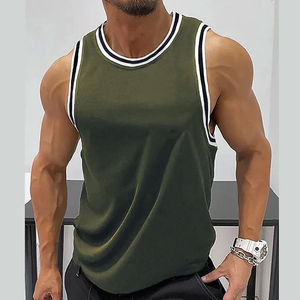 Camiseta sin mangas para hombre, para fitness y culturismo, de última calidad, personalizada con logotipo, servicio OEM - Product Image 1