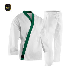 Combinaisons de karaté en tissu résistant, coupe confortable, uniforme d'arts martiaux conçu pour les débutants et les séances d'entraînement avancées - Product Image 1