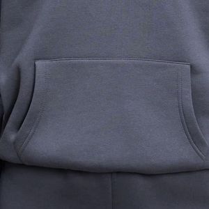 Sweat-shirt à capuche en néoprène pour femme, manches longues, pull-over décontracté, streetwear, haut confortable pour un style de vie actif, personnalisable - Product Image 6