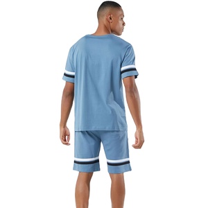 Custom Print Logo <b>Summer</b> 2 Piece Shirt And Shorts Set Tracksuit Acid Wash Two Piece Graphic T Shirts And Short Set For <b>Men</b> - Product Image 4