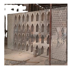 Trending Shobha Jain Impex Wooden <b>Wedding</b> Stage Mirror <b>Frames</b> Elegant Decorations for Your Special Day - Product Image 1