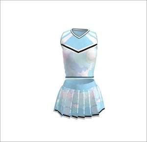 Conception OEM, créez votre propre tenue d'équipe, uniforme de cheerleading, tissu doux, vêtements de sport pour l'entraînement, conception d'uniforme de cheerleading - Product Image 1
