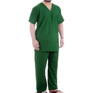 Fashionable Stretch Unisex <b>Scrubs</b> Uniforms Sets Jogger Sets Custom Logo Men <b>Scrub</b> <b>Plus</b> <b>Size</b> Doctor Nursing Hospital Uniforms - Product Image 2