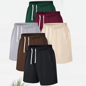 Shorts Casuales de Hombre de Color Sólido de Alta Calidad, Shorts Deportivos de Playa de Verano para Hombre con Logotipo Personalizado para Venta en Línea - Product Image 4