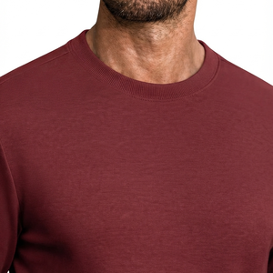 Camiseta de Manga Larga para Hombre, Cuello Redondo, Algodón Premium, Estilo Casual Básico, Cómoda y Moderna, Precio Personalizado - Product Image 5