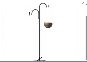 Lampes solaires sur pied en fer forgé vintage pour jardin extérieur, finition peinte personnalisée, 60 pouces, motif chien de berger noir, thème végétal - Product Image 3