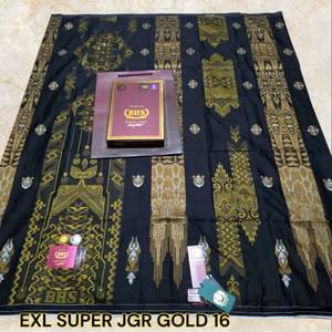 Indonesia Sarong Jacquard BHS Excellent Gold JGR Adults Traditional Muslim Elegant Mercerized Breathable Men - Product Image 4