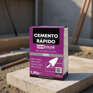 Cemento Rápido Gris, Cemento en Polvo de Color Gris, Material de Construcción para Proyectos Rápidos - Product Image 3