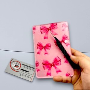 New Arrival Pink Bow Diamond Heart Shape Eco-Friendly Acrylic Magnetic Lash Tiles Private <b>Label</b> Lash Plate Eyelash Extension - Product Image 5