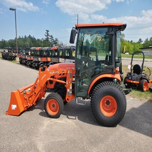 Mini Tractor Kubota Usado de Alta Calidad con Cortadora de Césped Incorporada y Componentes de Rodamientos de Motor en Venta - Product Image 4