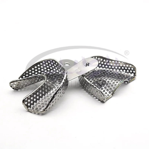 High Quality Dental Autoclavable Impression Trays Perforated Stainless Steel 10 PCS Set By <b>Blush</b> Surgical - Product Image 3