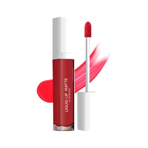 Lápiz Labial Líquido Mate de Marca Privada OEM, Larga Duración, Resistente al Agua, Altamente Pigmentado, a Prueba de Manchas, Venta al por Mayor, Maquillaje Labial Cosmético - Product Image 4