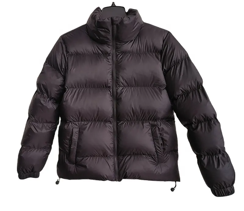 Men's custom Puffer jackets with custom logo size with padded quilted waterproof workwear bubble down puffer jacket for men