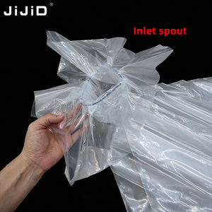 Sac de Doublure Transparent en PE de Qualité Alimentaire JIJID 500L 1000L pour Conteneurs IBC avec Ports d'Entrée et de Sortie, Doublure en PE Sans Lavage pour Conteneurs en Plastique - Product Image 4