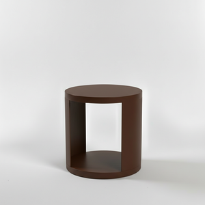 Table d'appoint décorative, table basse moderne en bois d'hévéa du Vietnam, MDF et placage de chêne, meuble décoratif pour salon - Product Image 1